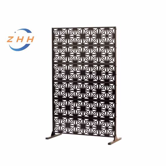 Decorative Metal Screen Divider Metal Outdoor Privacy Screens