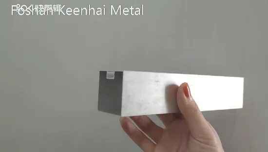 Techo de rejilla de aluminio y metal suspendido para decoración de pasillos (KH